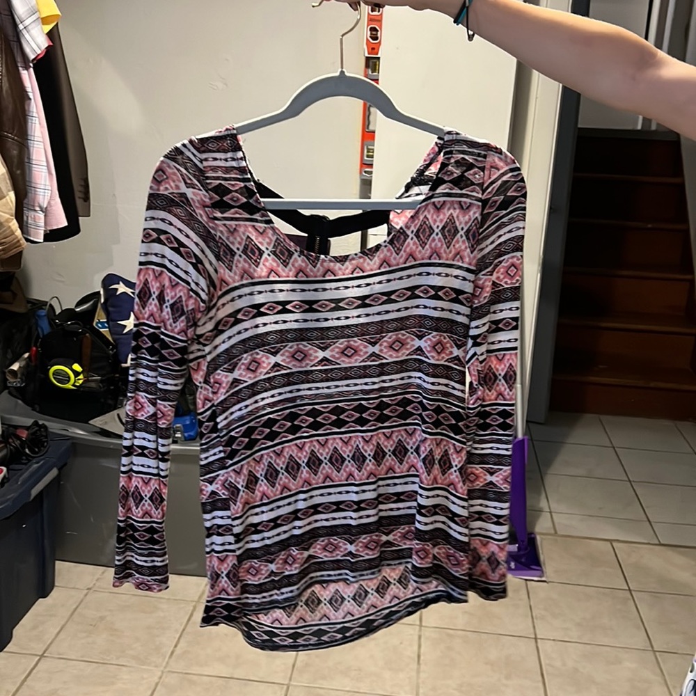 Strapped back shirt